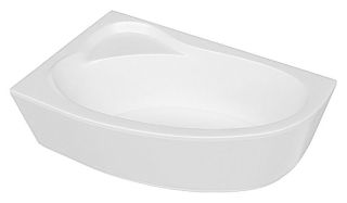 Ванна акриловая Azario Laura AV.0052170 левосторонняя 170x100 см белый