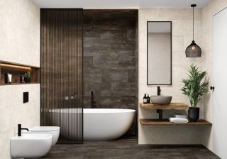 Керамогранит Artkera Group Лофтхоум серо-коричневый / Lofthome Taupe GP36LOF18 300x600х8 матовый