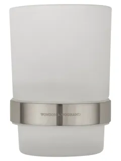 Стакан для зубных щёток с держателем Wonzon & Woghand Graffity WW-9321-BN брашированный никель