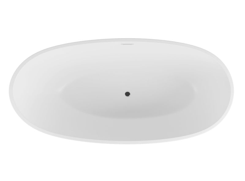 Акриловая ванна Grossman Fly GR-1104M 170x75см белый матовый