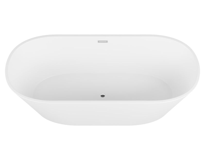 Акриловая ванна Grossman Forta GR-1503M 170x75см белый матовый