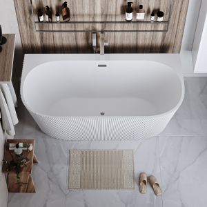 Акриловая ванна Grossman Cristal GR-17071M 170x80см белый матовый
