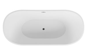 Акриловая ванна Grossman Galaxy GR-2104M 170x75см белый матовый