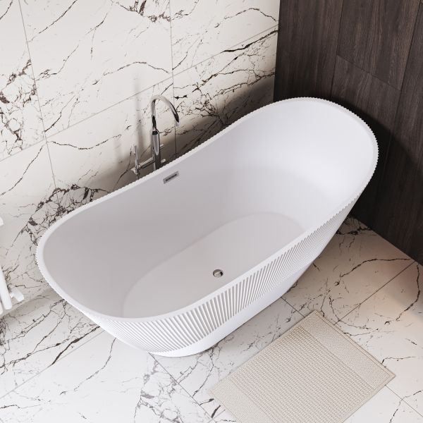 Акриловая ванна Grossman Galaxy GR-2104M 170x75см белый матовый