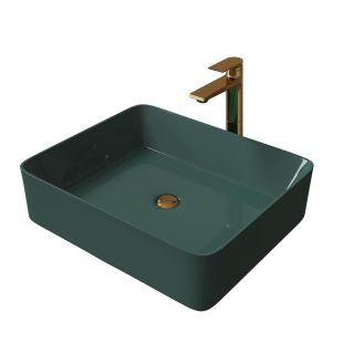 Раковина Grossman Color 48см светло-зелёный матовый GR-3016OLM