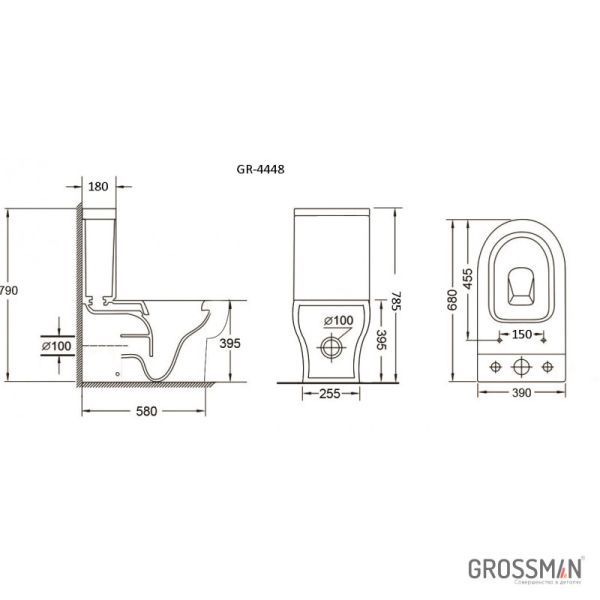 Унитаз Grossman GR-4448S