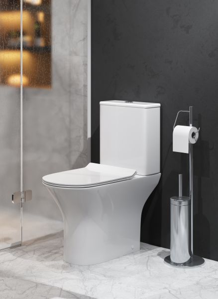 Унитаз-компакт Grossman Classic безободковый белый GR-4465S