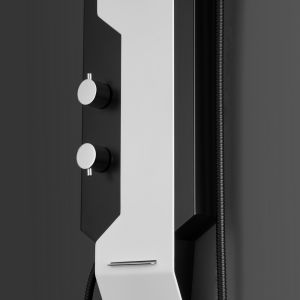 Душевая панель Black & White Gravity GR028 1400 х 200 мм