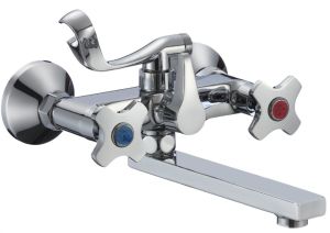 Смеситель для ванны с душем РМС SL115-142E хром
