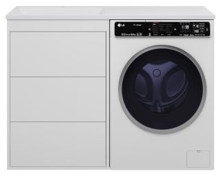 Напольная тумба под раковину Brevita Grafit GRA-01060-023Я под стиральную машину 60см белый Напольная тумба под раковину Brevita Grafit GRA-01060-023Я под стиральную машину 60см белый