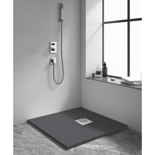 Душевой поддон RGW STONE TRAY-G 14152099-02-11 90x90 см графит Душевой поддон RGW STONE TRAY-G 14152099-02-11 90x90 см графит