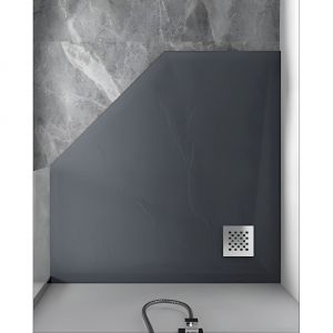 Душевой поддон RGW STONE TRAY-G 14155099-02-11 90x90 см графит