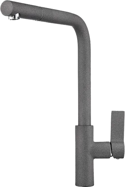 Смеситель для кухни Granula 2502, ГРАФИТ