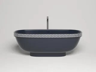 Ванна из искусственного камня Salini Greca Meander S-Stone 103021MRF 180x80см RAL полностью Ванна из искусственного камня Salini Greca Meander S-Stone 103021MRF 180x80см RAL полностью