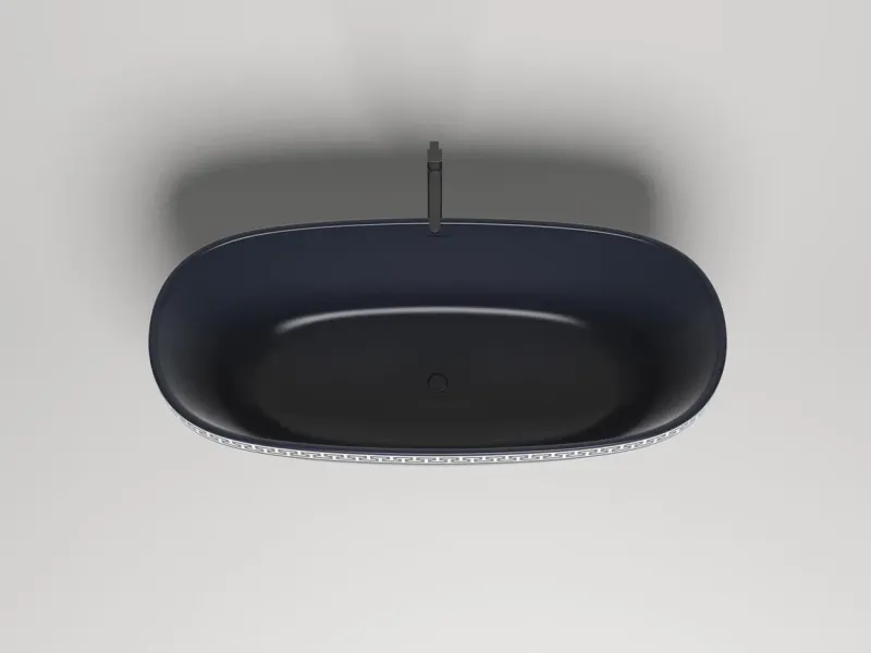 Ванна из искусственного камня Salini Greca Meander S-Stone 103021MRF 180x80см RAL полностью Ванна из искусственного камня Salini Greca Meander S-Stone 103021MRF 180x80см RAL полностью
