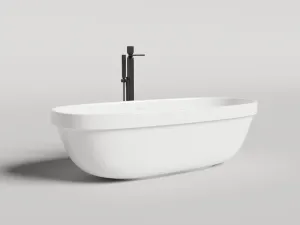 Ванна из искусственного камня Salini Greca In S-Stone 104821MRH 180x80см RAL снаружи