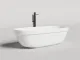 Ванна из искусственного камня Salini Greca In S-Stone 104821MRF 180x80см RAL полностью