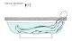 Ванна из искусственного камня Salini Greca Meander S-Stone 103021M 180x80см белый матовый