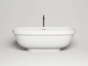 Ванна из искусственного камня Salini Greca S-Stone 103121M 180x80см белый матовый