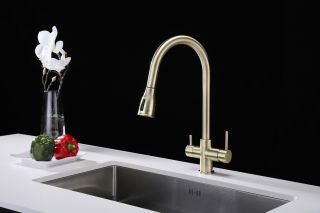 Смеситель для кухни Paulmark Lange La214212-BR бронза Смеситель для кухни Paulmark Lange La214212-BR бронза