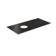 Столешница Kerama Marazzi Иконико Манифик CO5.KM6012G0291R\100 100 см чёрный матовый