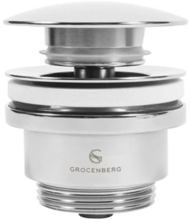 Донный клапан Grocenberg GB106 Хром Донный клапан Grocenberg GB106 Хром