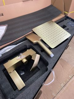 Душевая система Grocenberg GB7007-1MG Матовое золото Душевая система Grocenberg GB7007-1MG Матовое золото