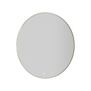 Зеркало с подсветкой Armadi Art 545-100-G 100 см сенсорный выключатель антизапотевание золото