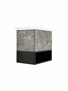 Тумба под раковину Style Line Мальта 60 PUSH ЛС-00002291 подвесная