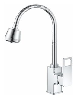 Смеситель для кухни Haiba HB73615 с гибким изливом хром Смеситель для кухни Haiba HB73615 с гибким изливом хром