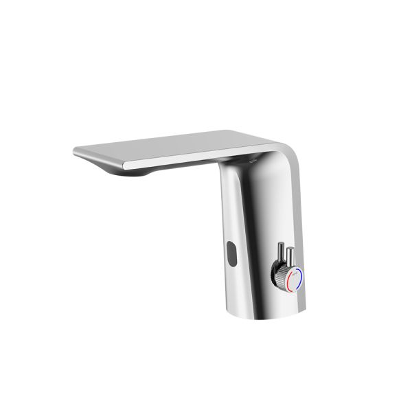 Сенсорный смеситель для раковины Black&White Gravity 7101С хром