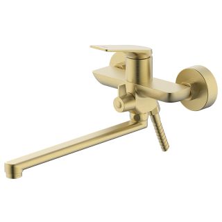 Смеситель для ванны Azario Lursy AZ-K1749MG золото матовое