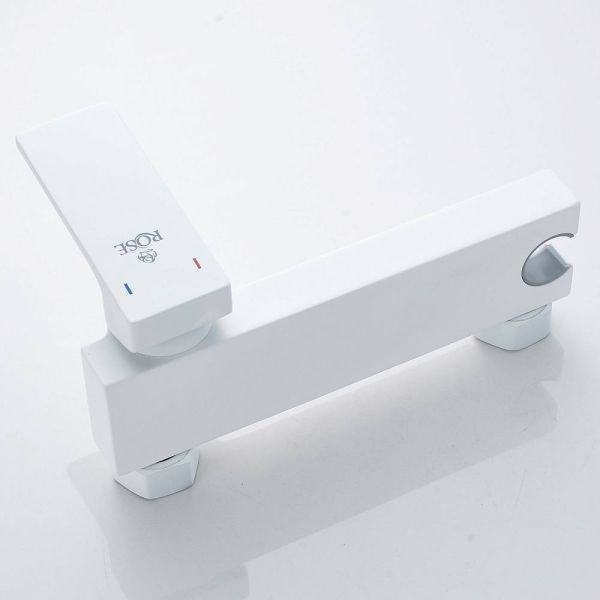 Гигиенический душ со смесителем Rose R1805C-1 белый