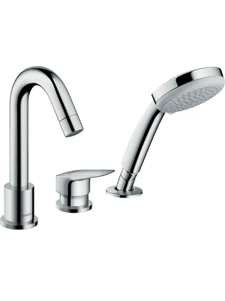 Смеситель на борт ванны Hansgrohe Logis 71313000S хром