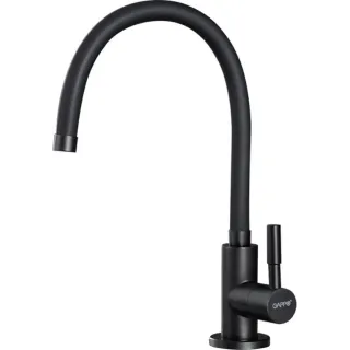 Смеситель для кухни Gappo G1052-96 с гибким изливом чёрный Смеситель для кухни Gappo G1052-96 с гибким изливом чёрный