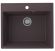 Кухонная мойка Ulgran Quartz Forte 580-06 трюфель