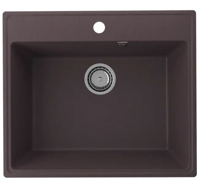 Кухонная мойка Ulgran Quartz Forte 580-06 трюфель