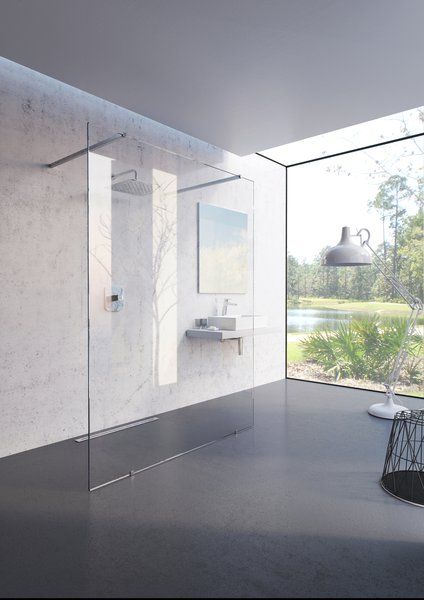 Душевая перегородка Ravak ST Walk-In Free 1400x2000 GW9FM0C00Z1 Transparent профиль хром