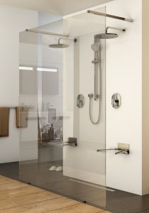 Душевая перегородка Ravak ST Walk-In Free 1400x2000 GW9FM0C00Z1 Transparent профиль хром