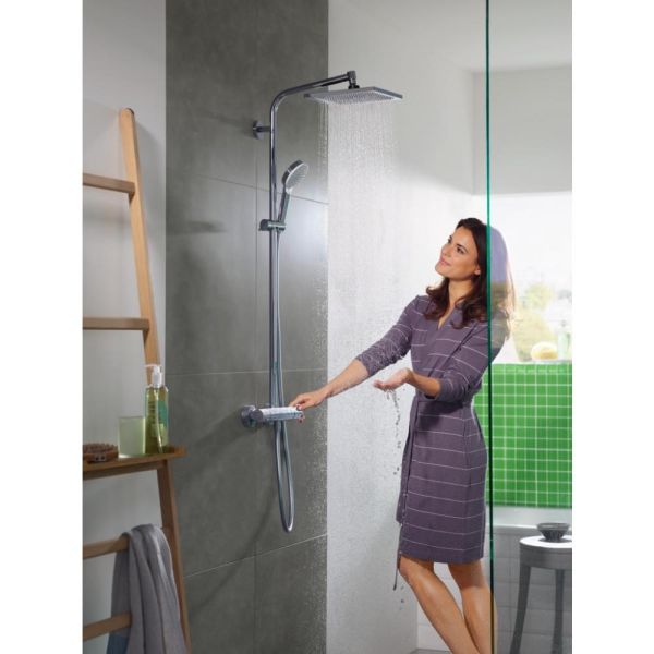 Душевая система Hansgrohe Crometta Е 240 1jet Showerpipe 27271000 хром