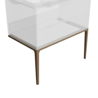 Комплект ножек для тумбы Kerama Marazzi Элеганс KMELLg80MSW 80 см светлое дерево