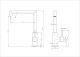 Смеситель для кухни Wonzon & Woghand WW-L1005-MW белый матовый