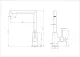 Смеситель для кухни Wonzon & Woghand WW-L1005-MB чёрный матовый