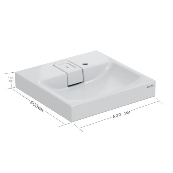 Раковина над стиральной машиной Санта Венера 900162 60 см белый