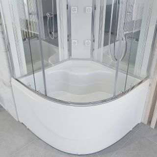 Душевая кабина Niagara Ultra 100x100 NG-709-01 7090164 профиль хром стекло прозрачное