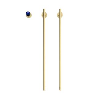 Полотенцесушитель электрический Terminus Рондо 4670078568168 П2 35х76 см брашированное золото