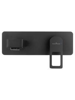 Встраиваемый смеситель для раковины Wonzon & Woghand Frame WW-88869010-MB чёрный матовый