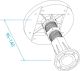 Ножки для поддона RGW N-01 03230111-31 (10) черный