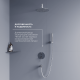 Душевой комплект RGW SP-52 21140852-01 хром