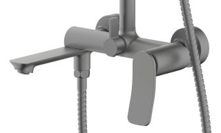 Душевая стойка Azario Escaro AZ-K2374GR графит